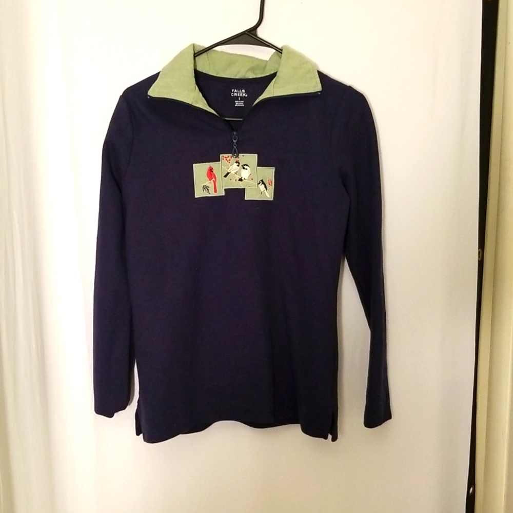 Navy Blue Falls Creek Quarter zip